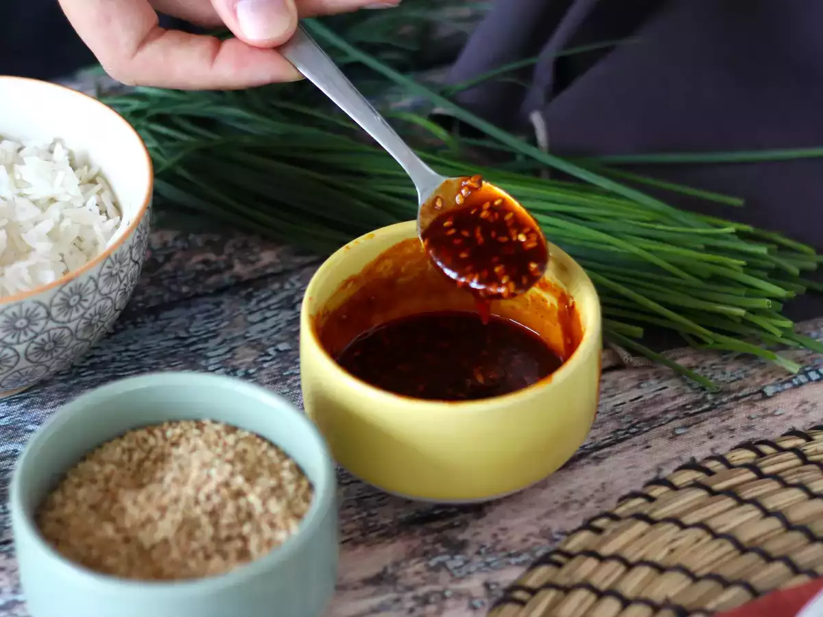 Pikantná kórejská omáčka gochujang na Bibimbap - foto 3