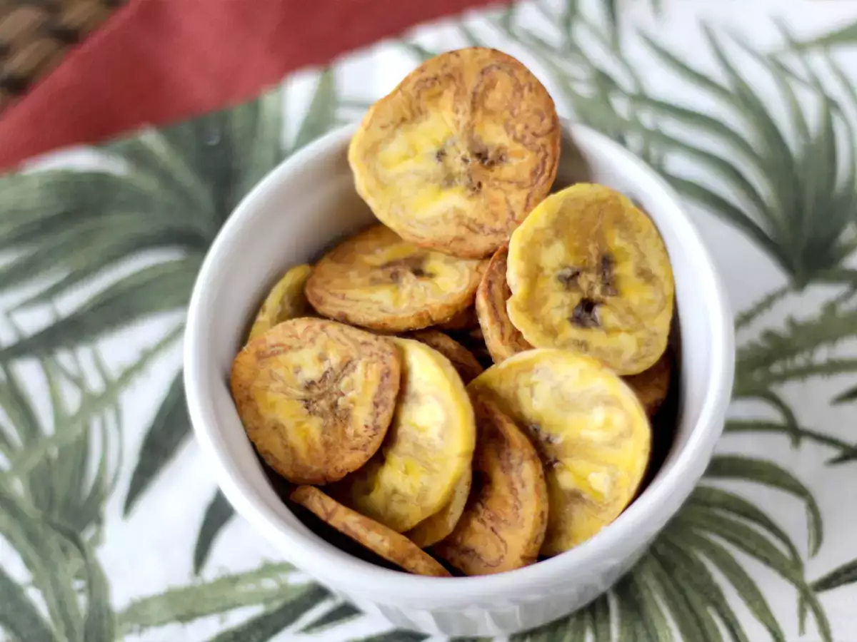 Plantainové lupienky vo fritéze na vzduchu - foto 4