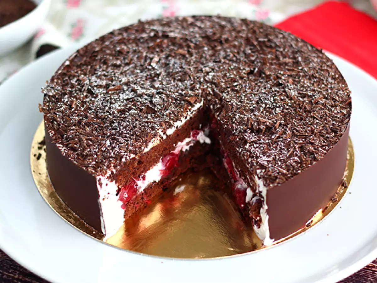 Podrobne vysvetlený recept na čierny les