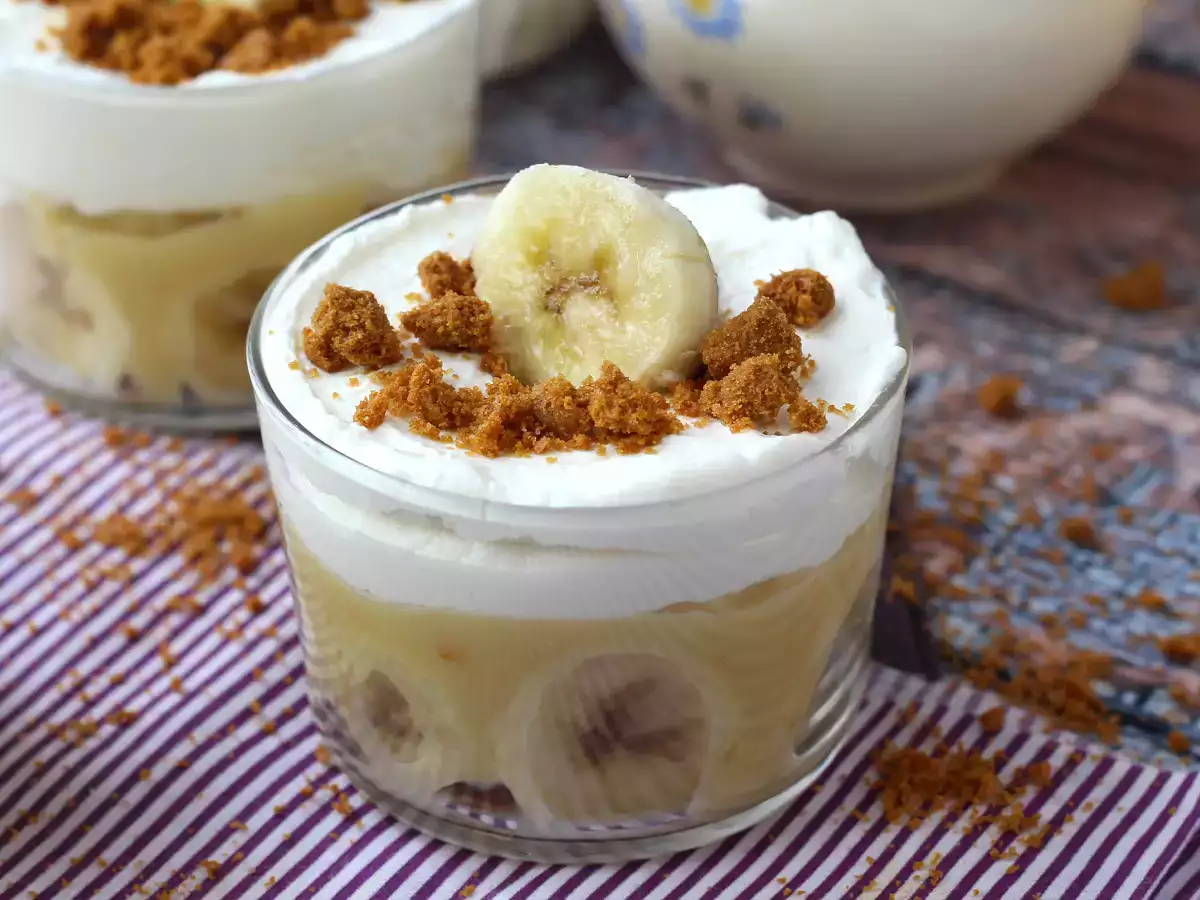 Poháre v štýle Banoffee pre milovníkov banánov a karamelu - foto 4