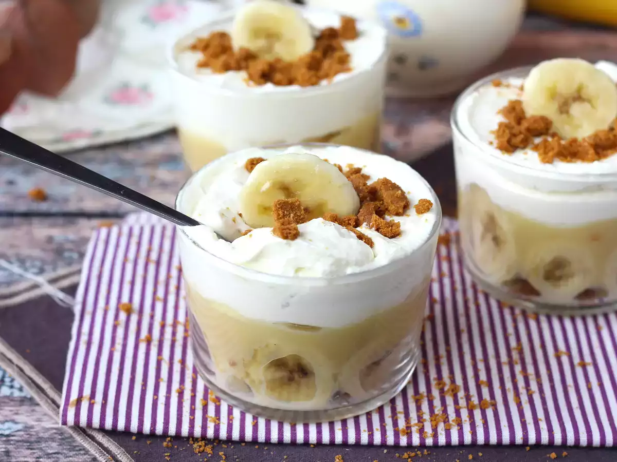 Poháre v štýle Banoffee pre milovníkov banánov a karamelu - foto 5