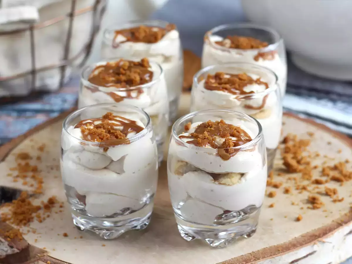 Poháriky s penou Speculoos - foto 3