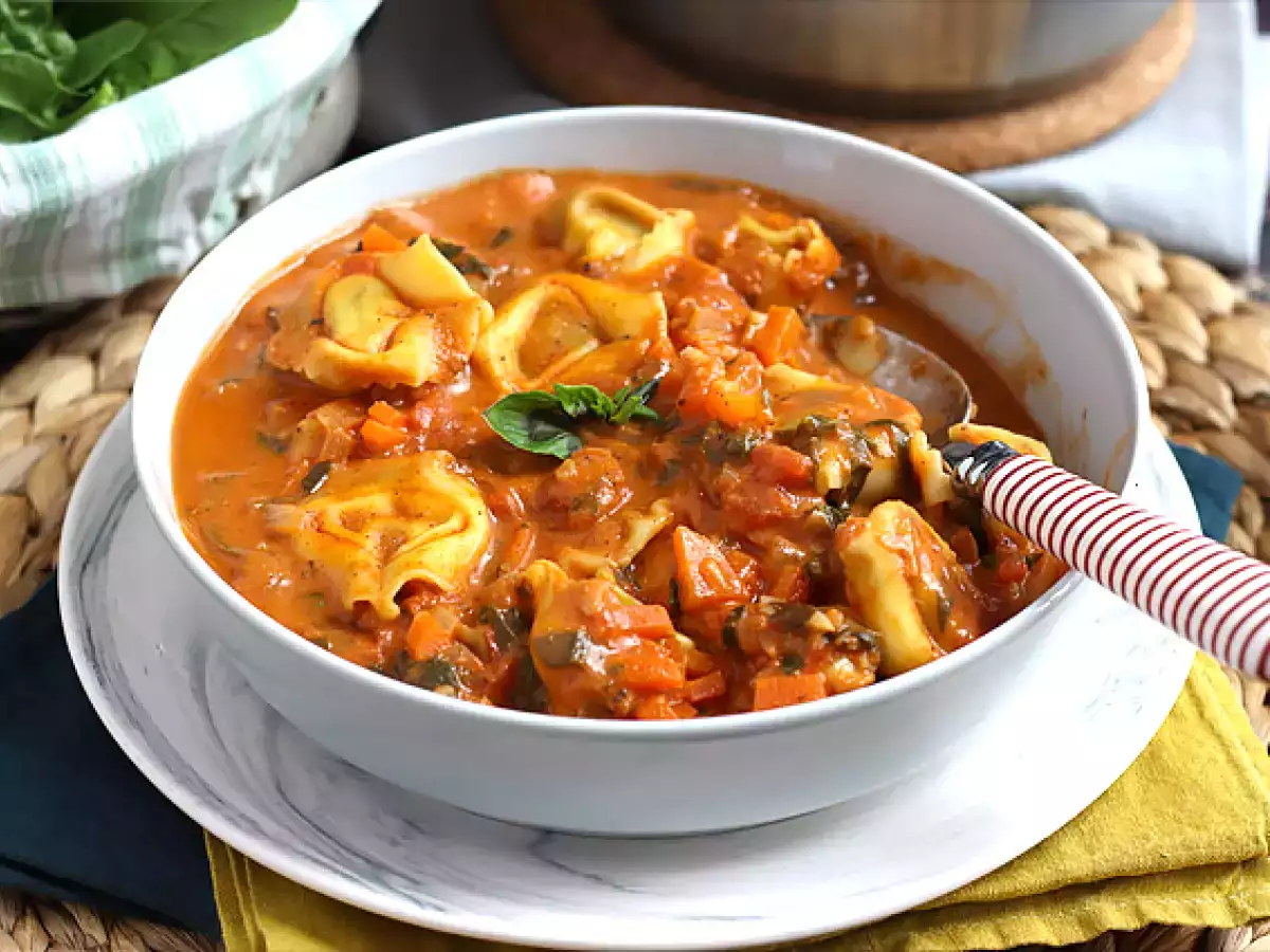 Polievka Tortellini - foto 3