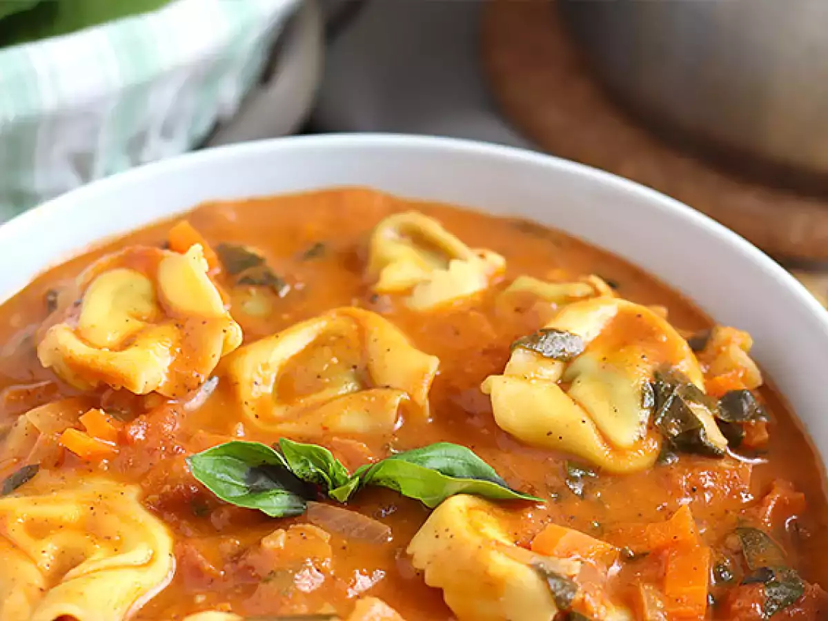 Polievka Tortellini - foto 4