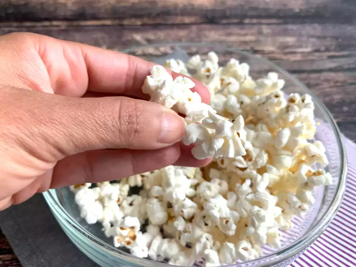 Popcorn do mikrovlnnej rúry bez oleja - foto 3