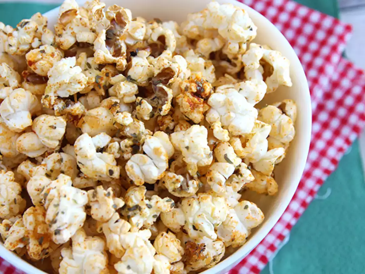 Popcorn s príchuťou pizze - foto 3