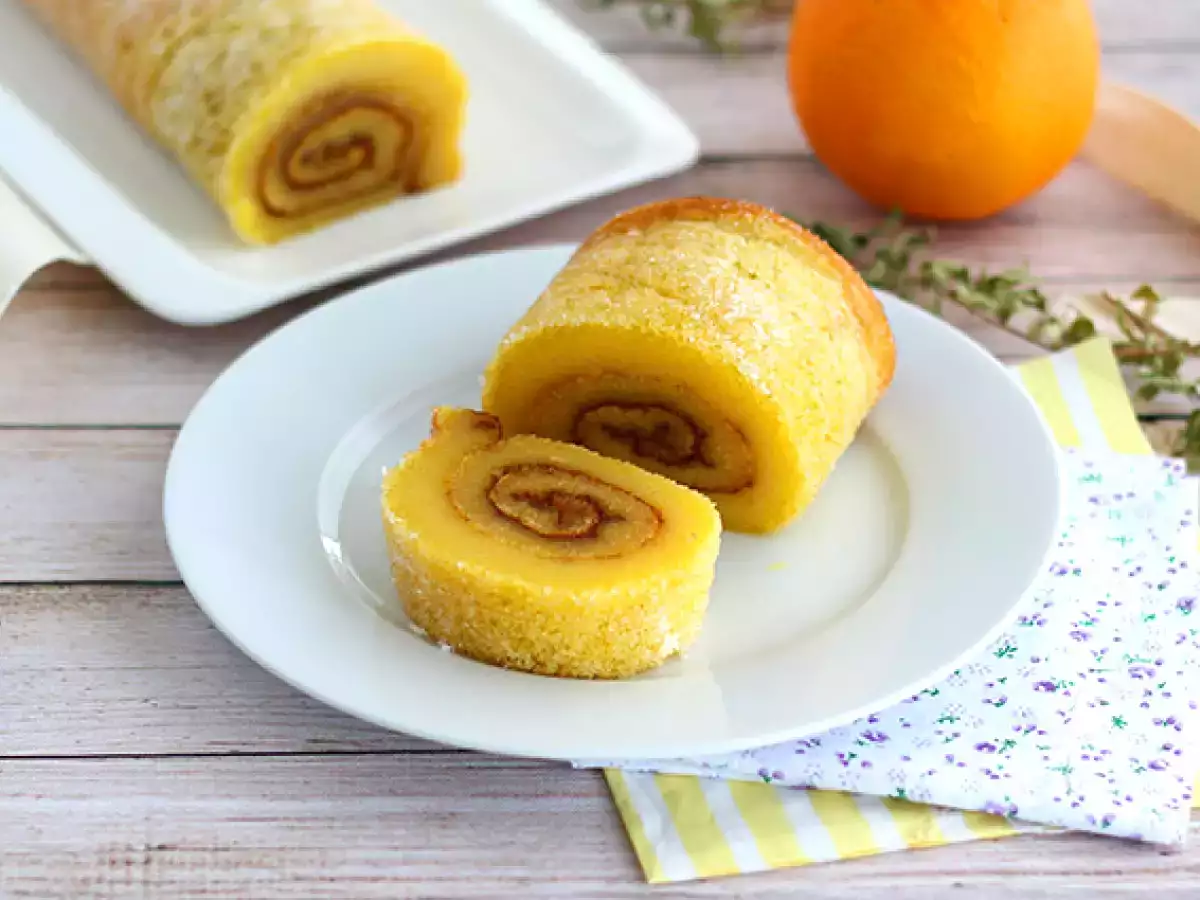 Portugalský pomarančový koláč - Torta de laranja