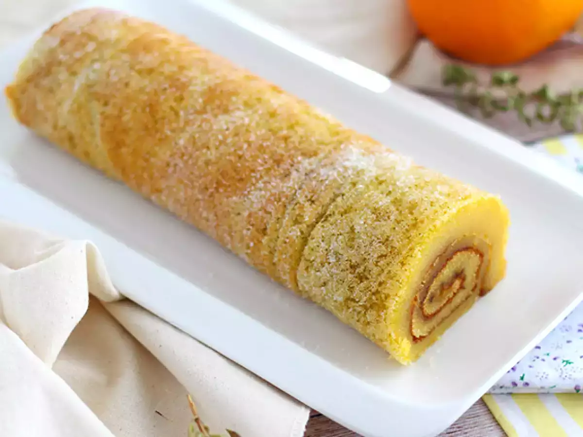 Portugalský pomarančový koláč - Torta de laranja - foto 2
