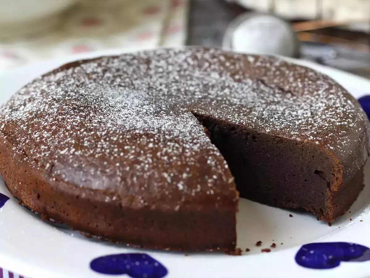 Proteínový čokoládový fondán: jednoduchý recept so srvátkovým proteínom - foto 2