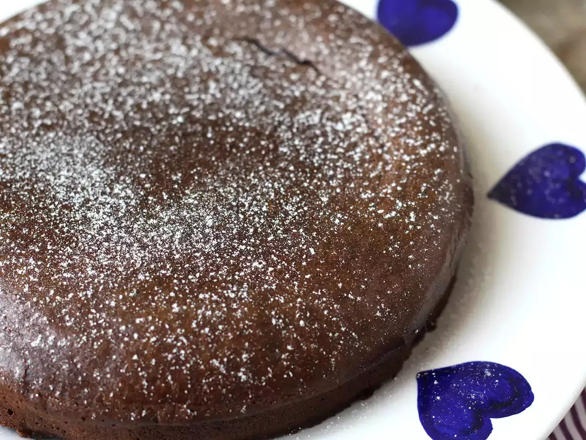 Proteínový čokoládový fondán: jednoduchý recept so srvátkovým proteínom - foto 5
