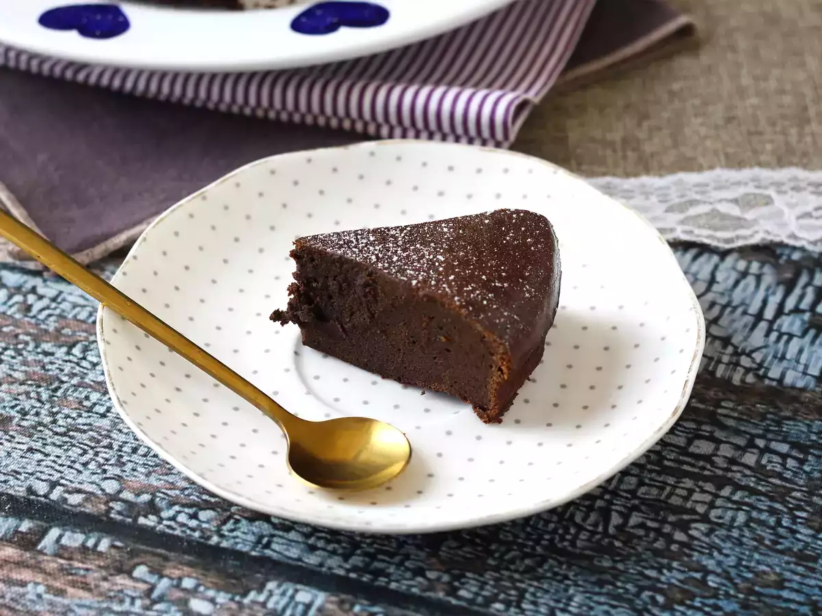 Proteínový čokoládový fondán: jednoduchý recept so srvátkovým proteínom - foto 7