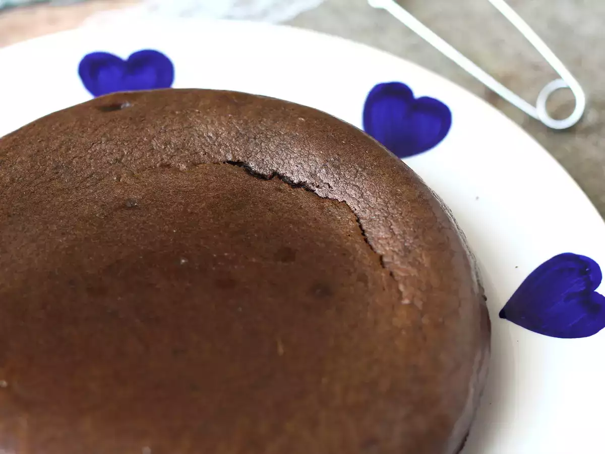 Proteínový čokoládový fondán: jednoduchý recept so srvátkovým proteínom - foto 8