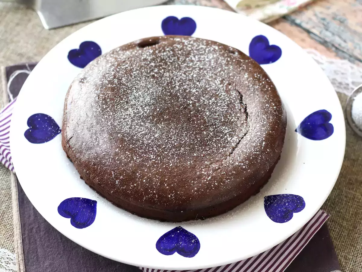 Proteínový čokoládový fondán: jednoduchý recept so srvátkovým proteínom - foto 9