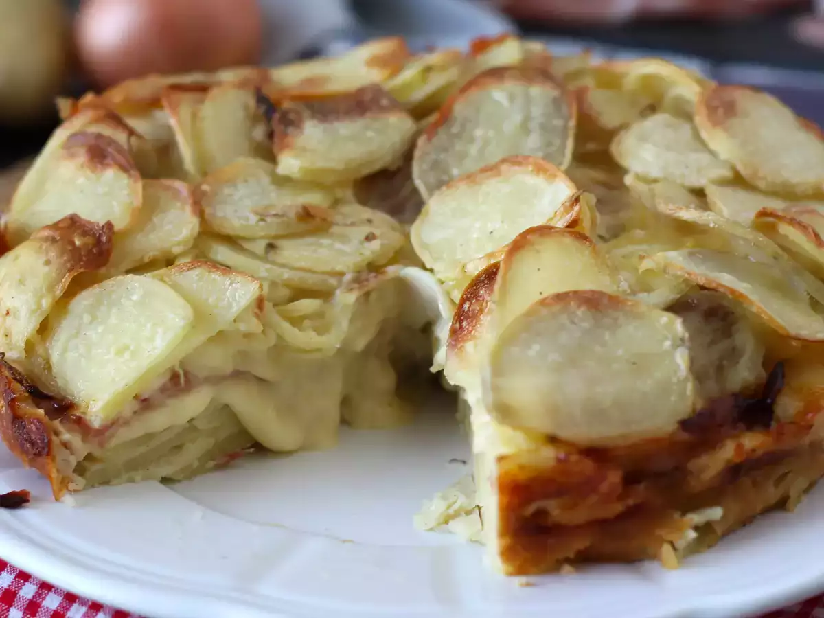 Raclette koláč - foto 2