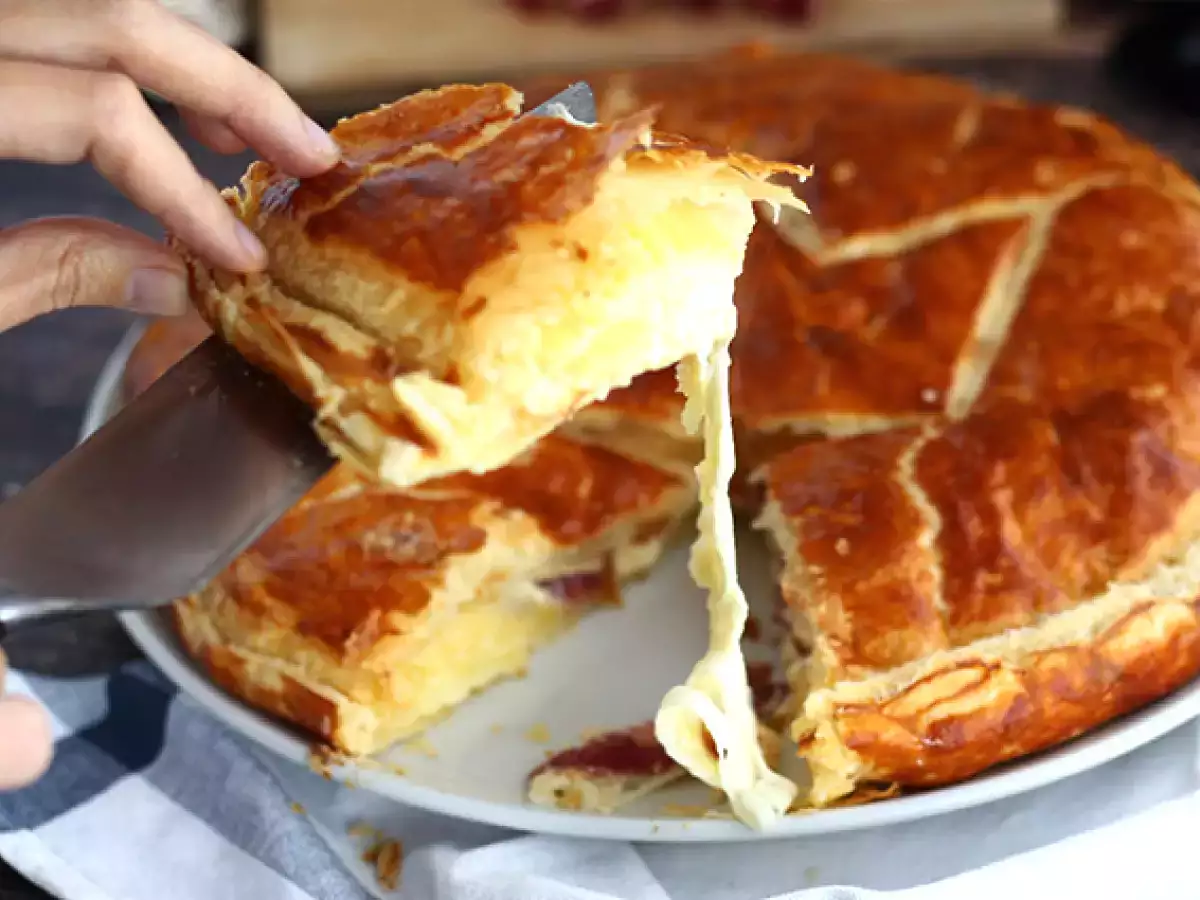 Raclette koláč