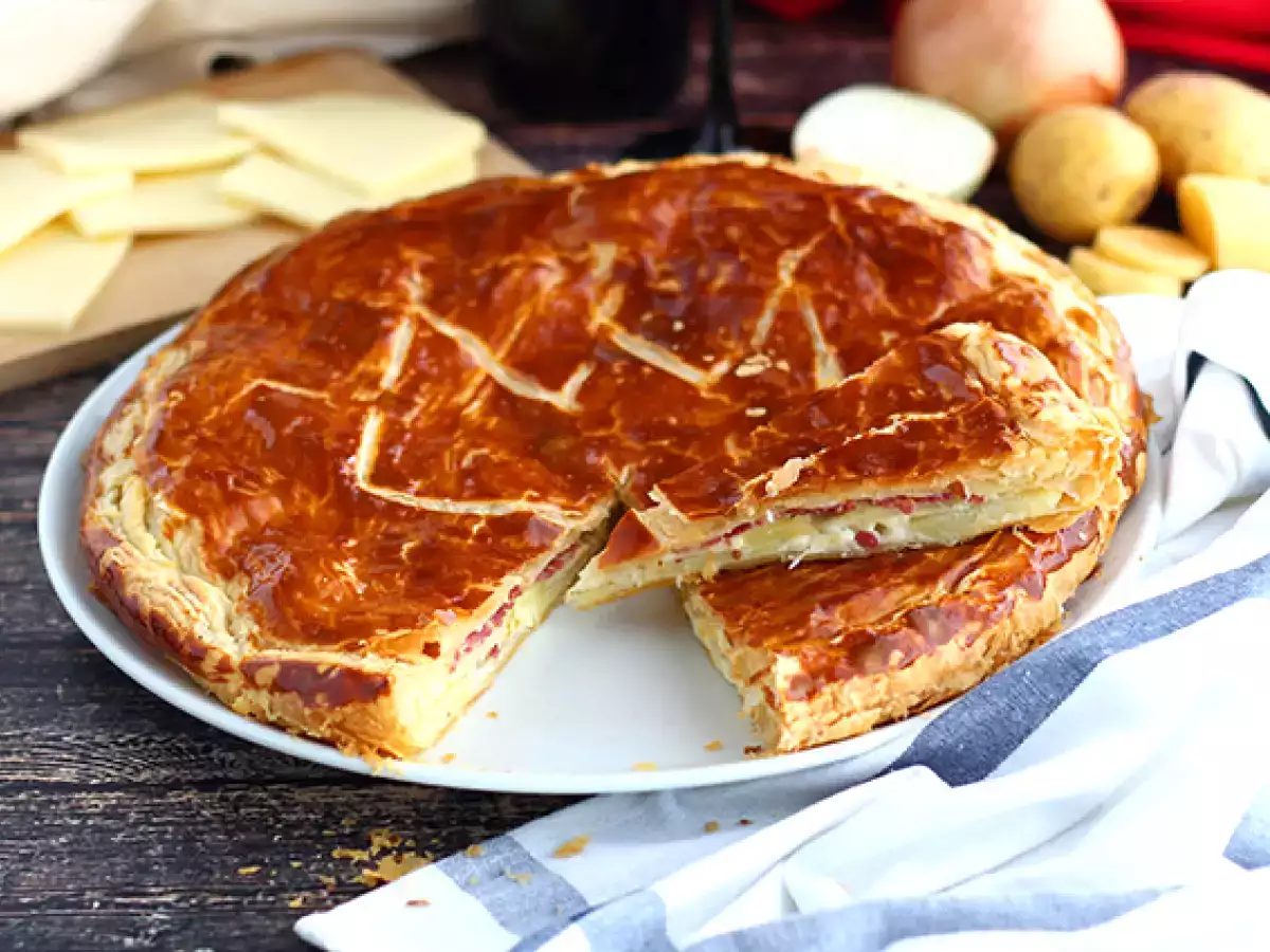 Raclette koláč - foto 4