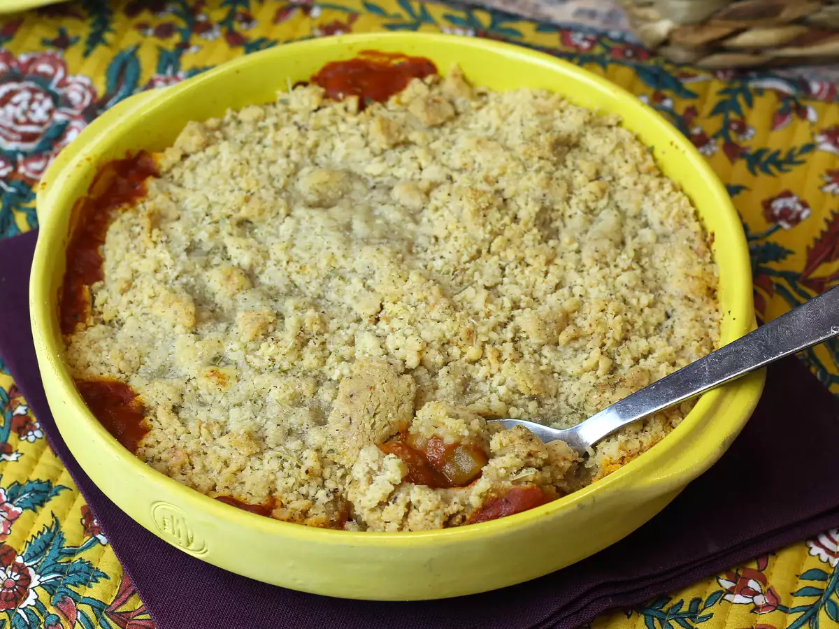 Ratatouille crumble, rýchle a jednoduché jedlo, ktoré si zamilujete! - foto 2