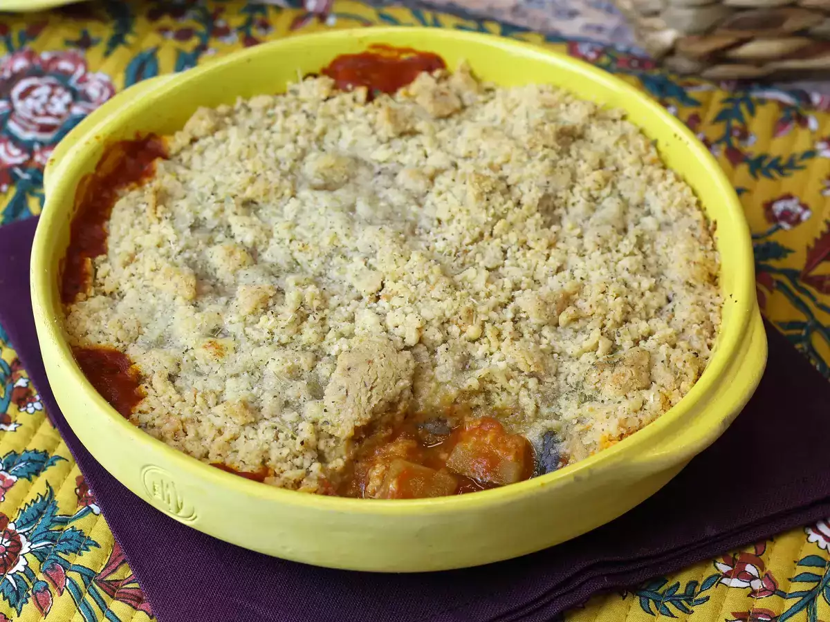 Ratatouille crumble, rýchle a jednoduché jedlo, ktoré si zamilujete! - foto 4