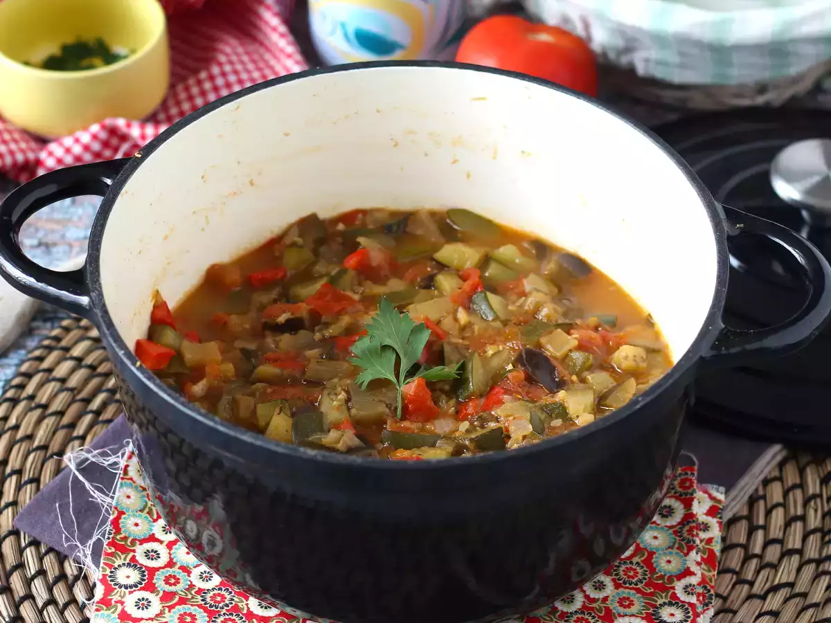 Ratatouille, jednoduchý recept