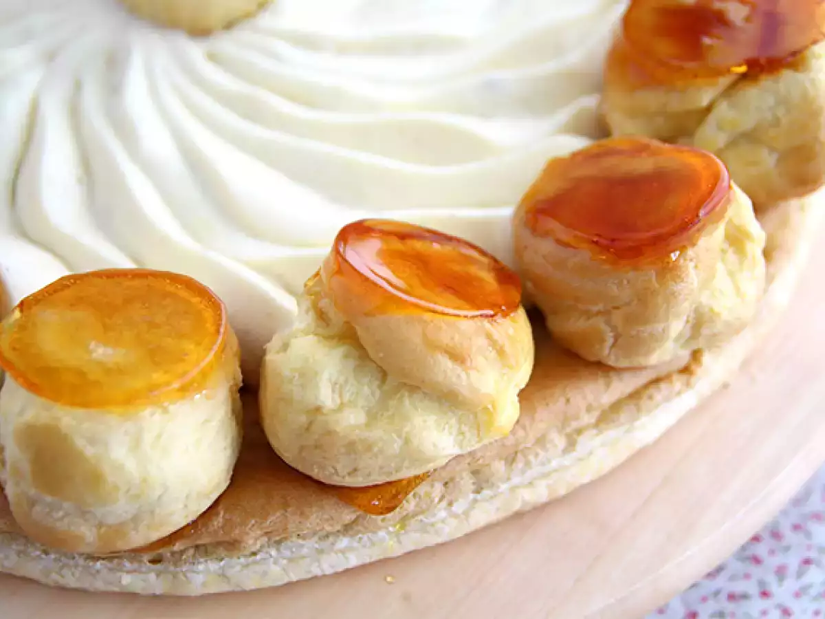 Recept Saint Honoré vysvetlený krok za krokom na videu - foto 2