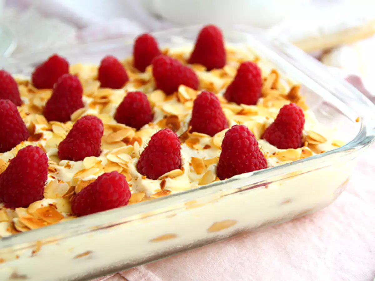 Rýchle a jednoduché malinové tiramisu - foto 3