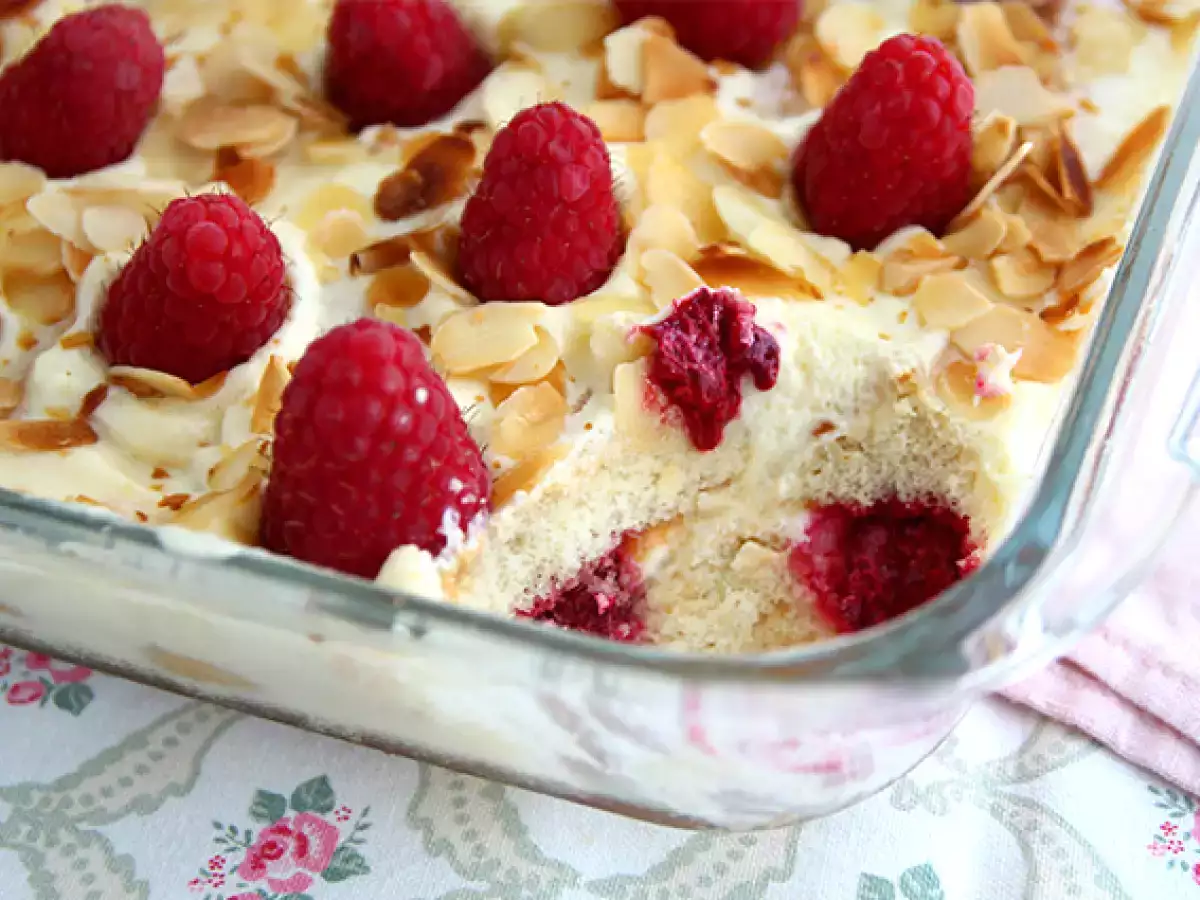 Rýchle a jednoduché malinové tiramisu - foto 4