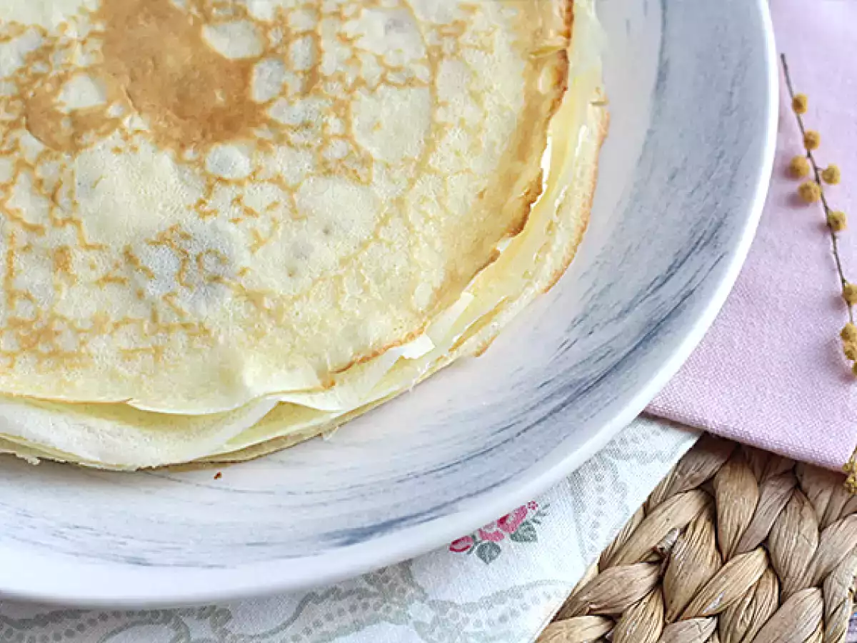 Rýchle a jednoduché palacinkové cesto - foto 2