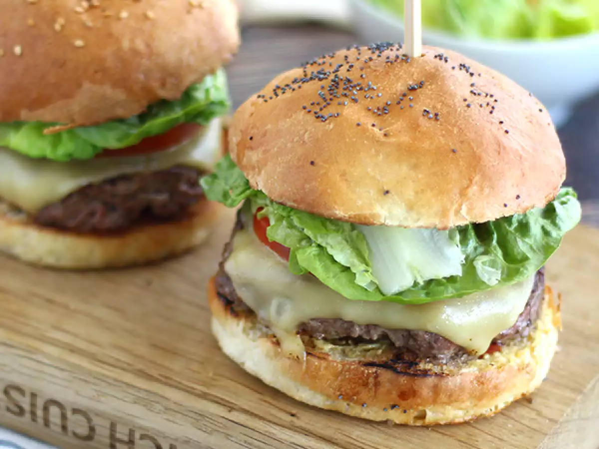 Rýchly a jednoduchý domáci hamburger - foto 2