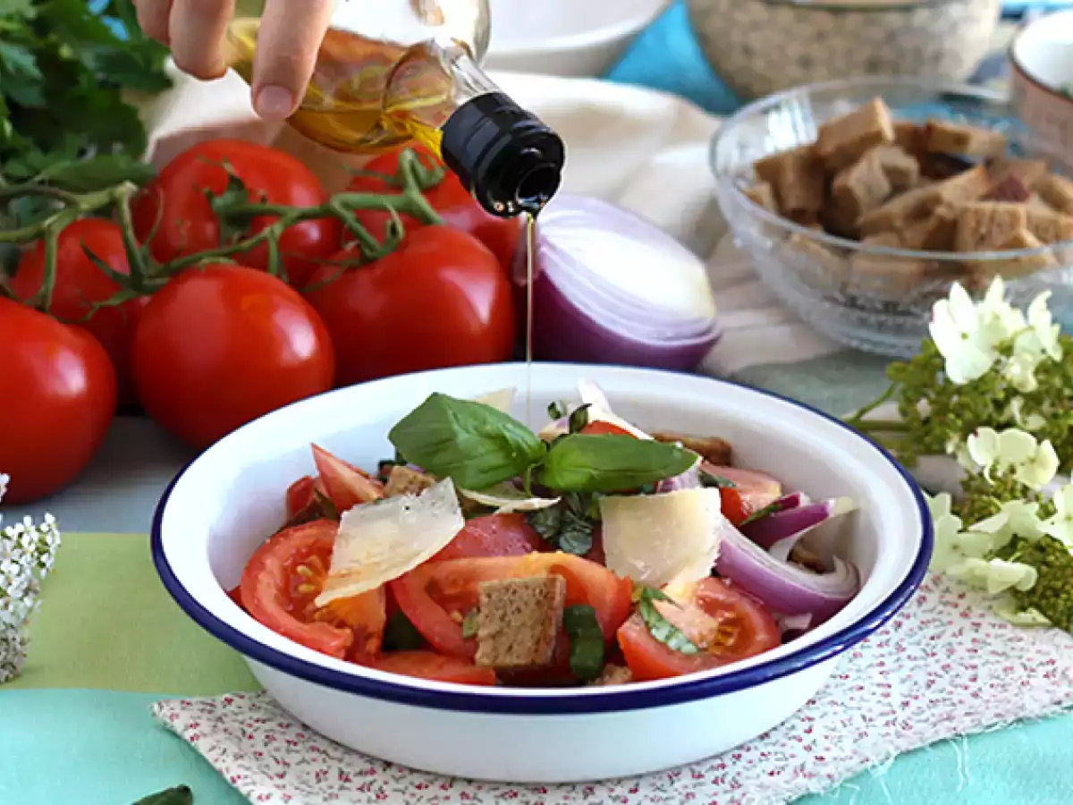 Šalát Panzanella - foto 2