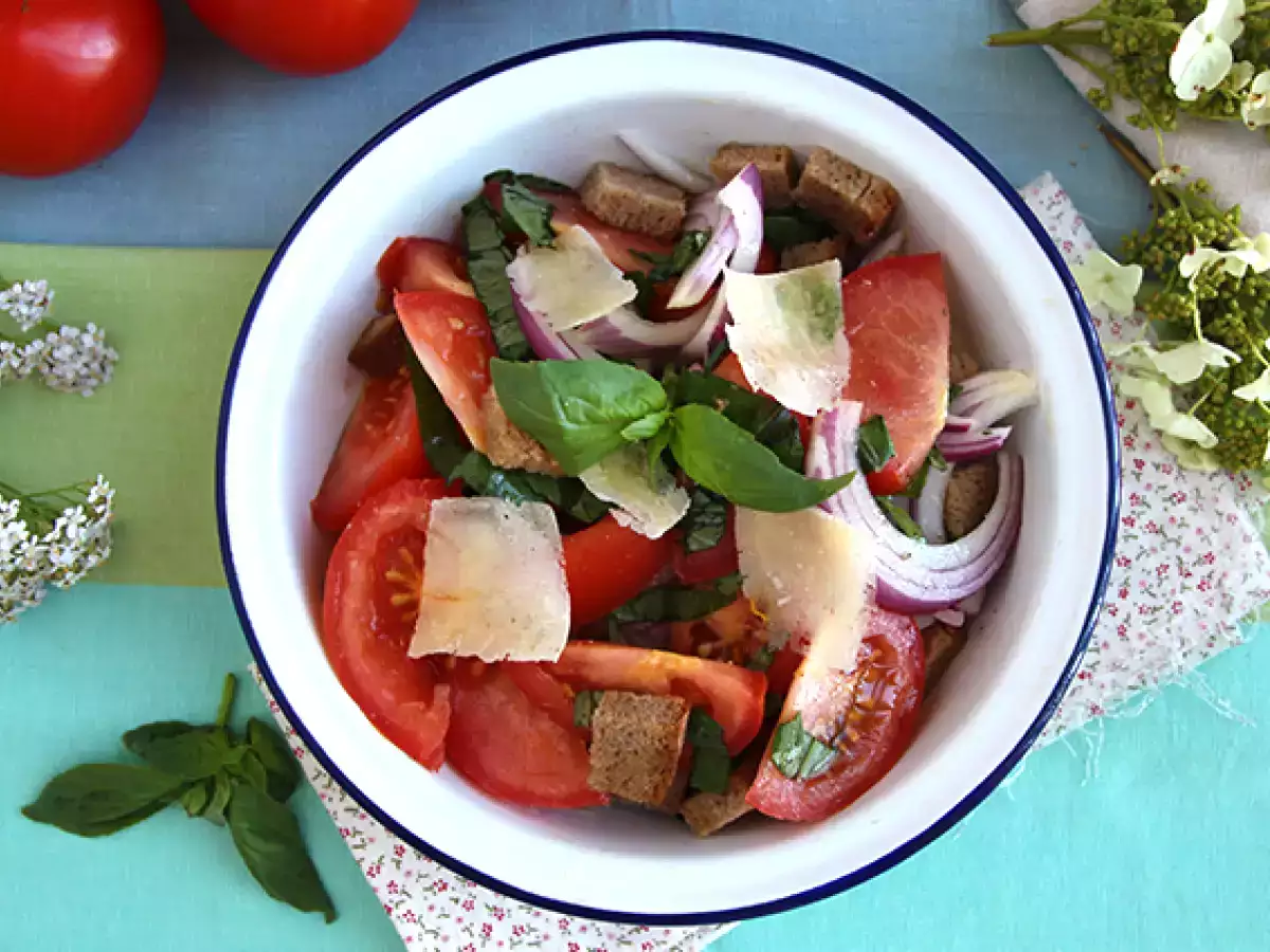 Šalát Panzanella - foto 4