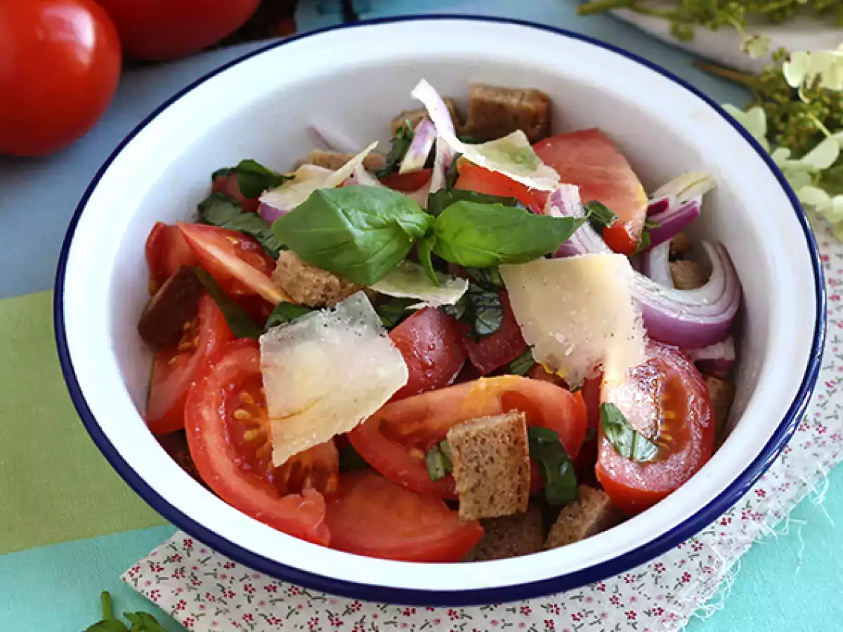 Šalát Panzanella - foto 5
