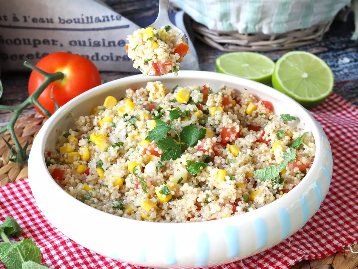 Šalát z quinoy s príchuťou tabbouleh: Osviežujúci a ešte zdravší - foto 2
