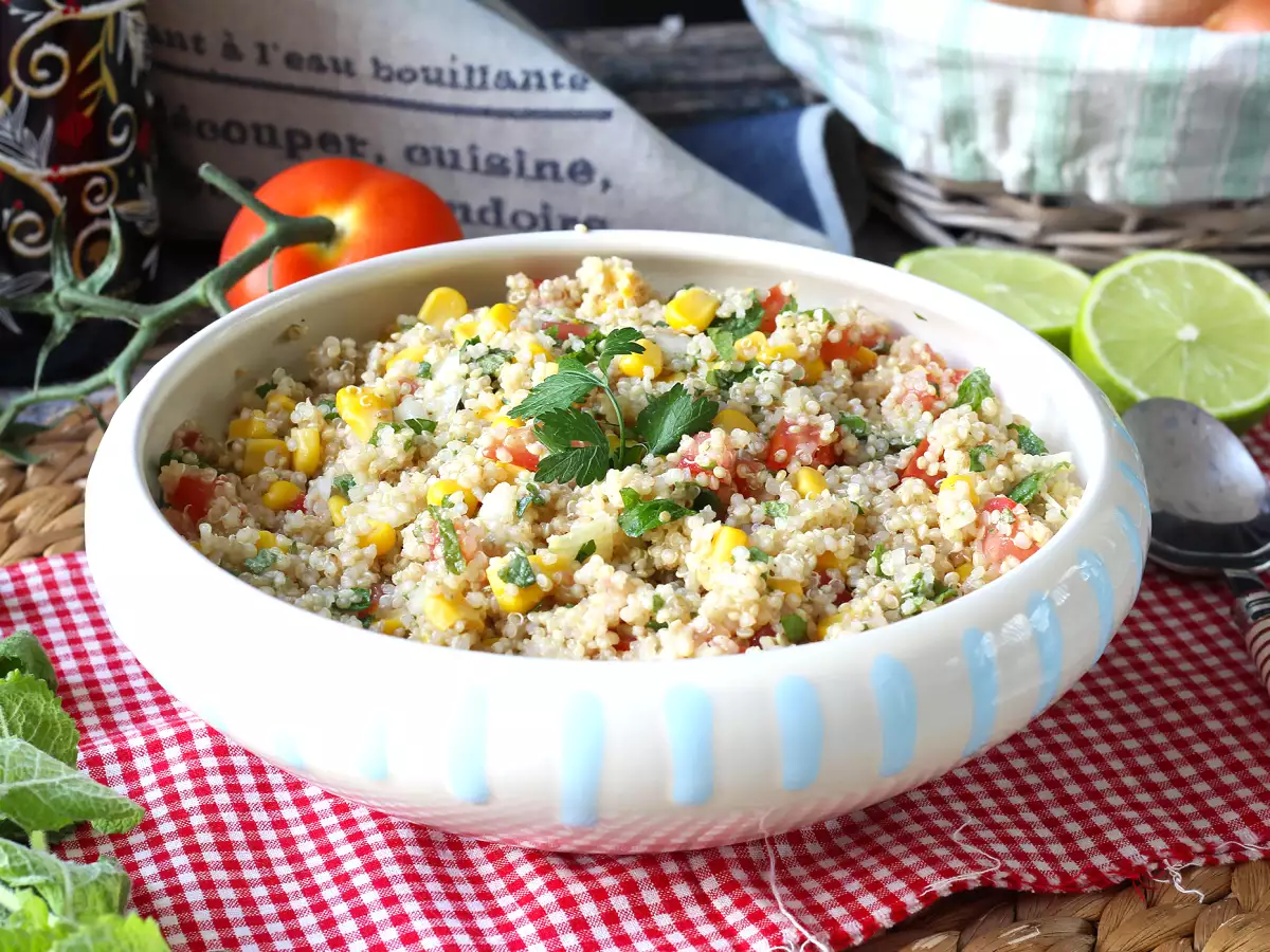 Šalát z quinoy s príchuťou tabbouleh: Osviežujúci a ešte zdravší - foto 3