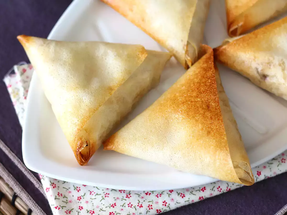 Samoussas s makrelou a syrom fromage frais - foto 3