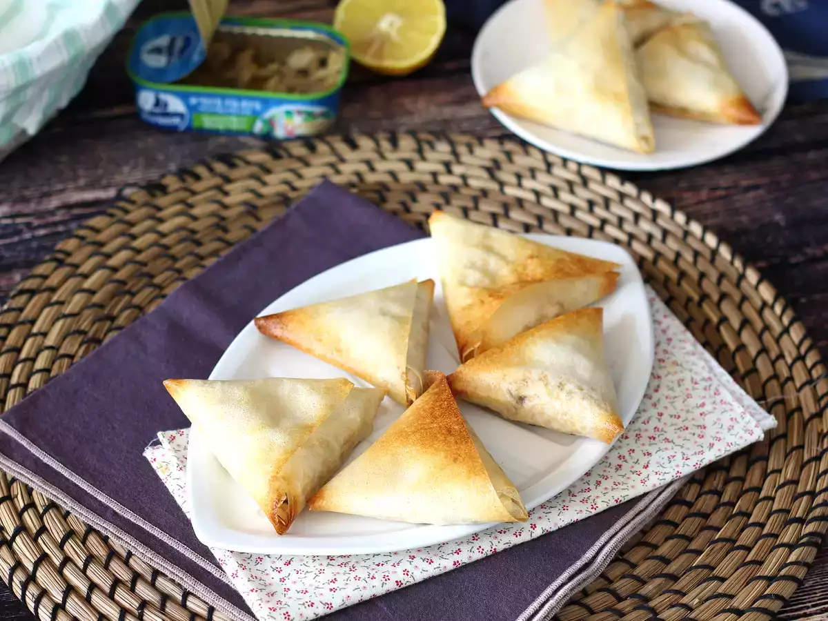 Samoussas s makrelou a syrom fromage frais - foto 4