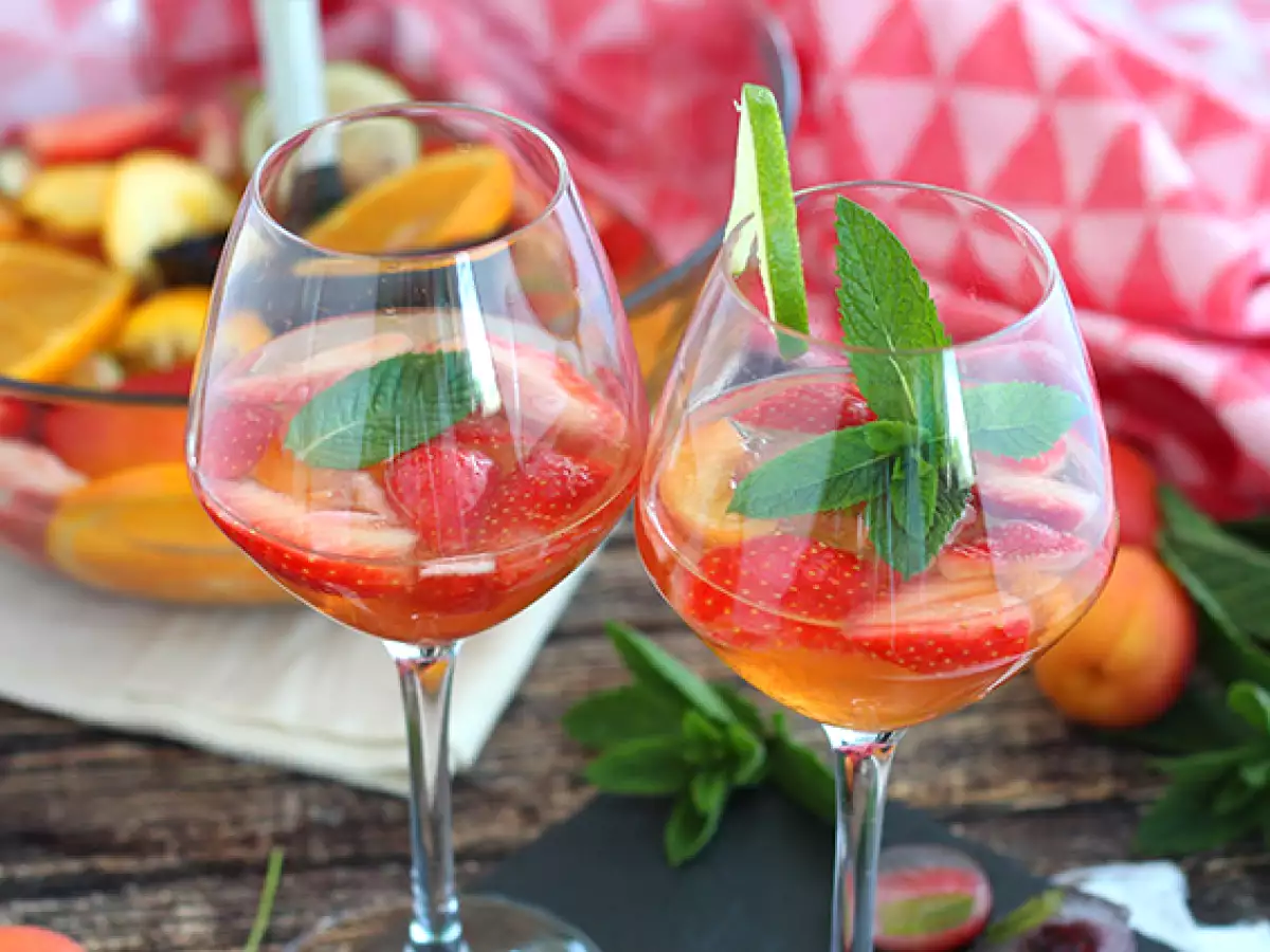 Sangria s bielym vínom - White Sangria - foto 4