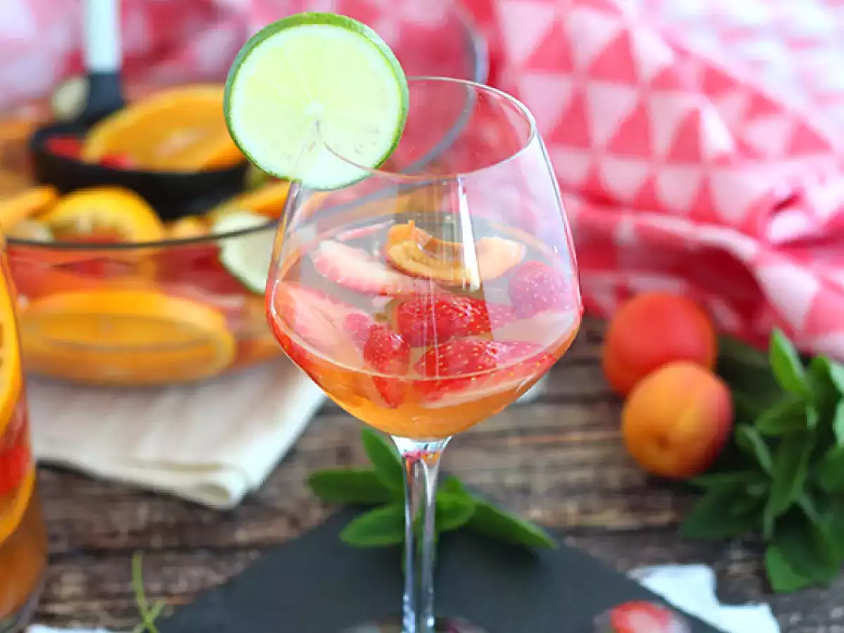 Sangria s bielym vínom - White Sangria - foto 6