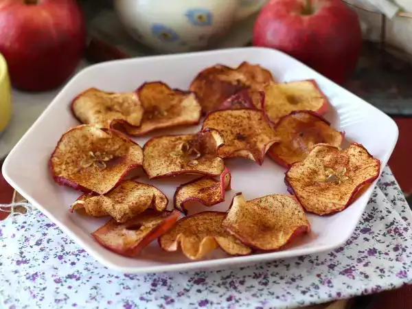 Recept Škoricové jablkové lupienky s air fryer