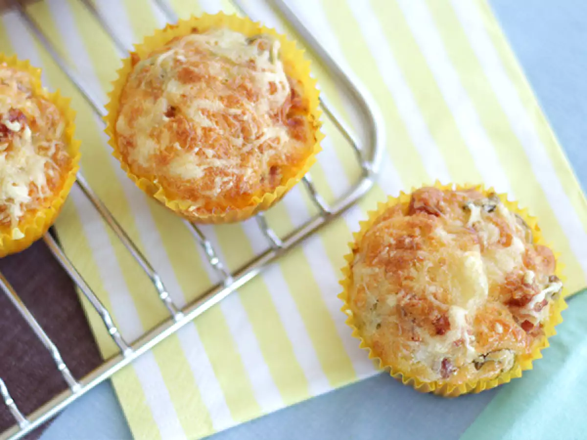 Slané muffiny na aperitív - foto 2