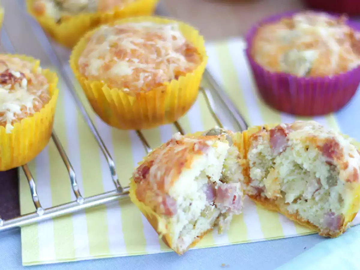 Slané muffiny na aperitív - foto 3