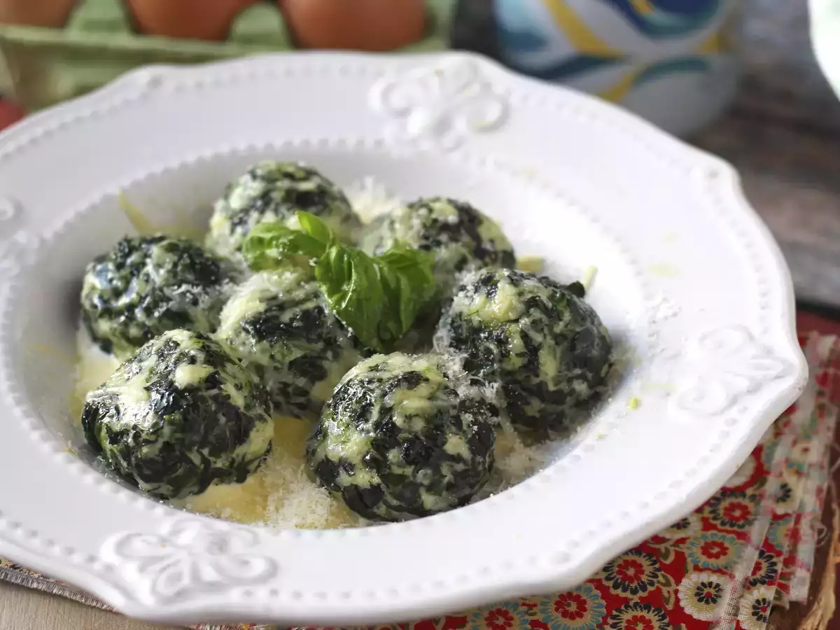 Špenát a ricotta malfatti, jednoduchý recept na domáce cestoviny bez miesenia - foto 4