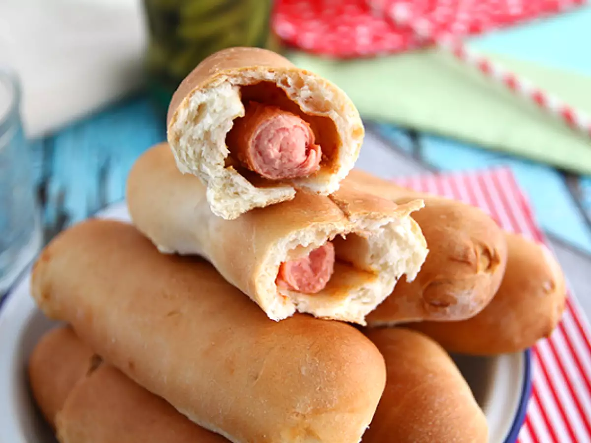 Spiro psy, domáce hot dogy - foto 3