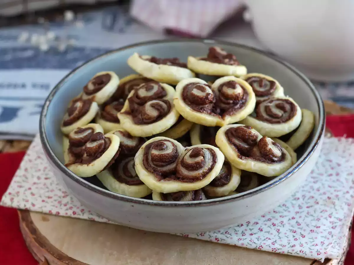 Srdcia z lístkového cesta na Valentína