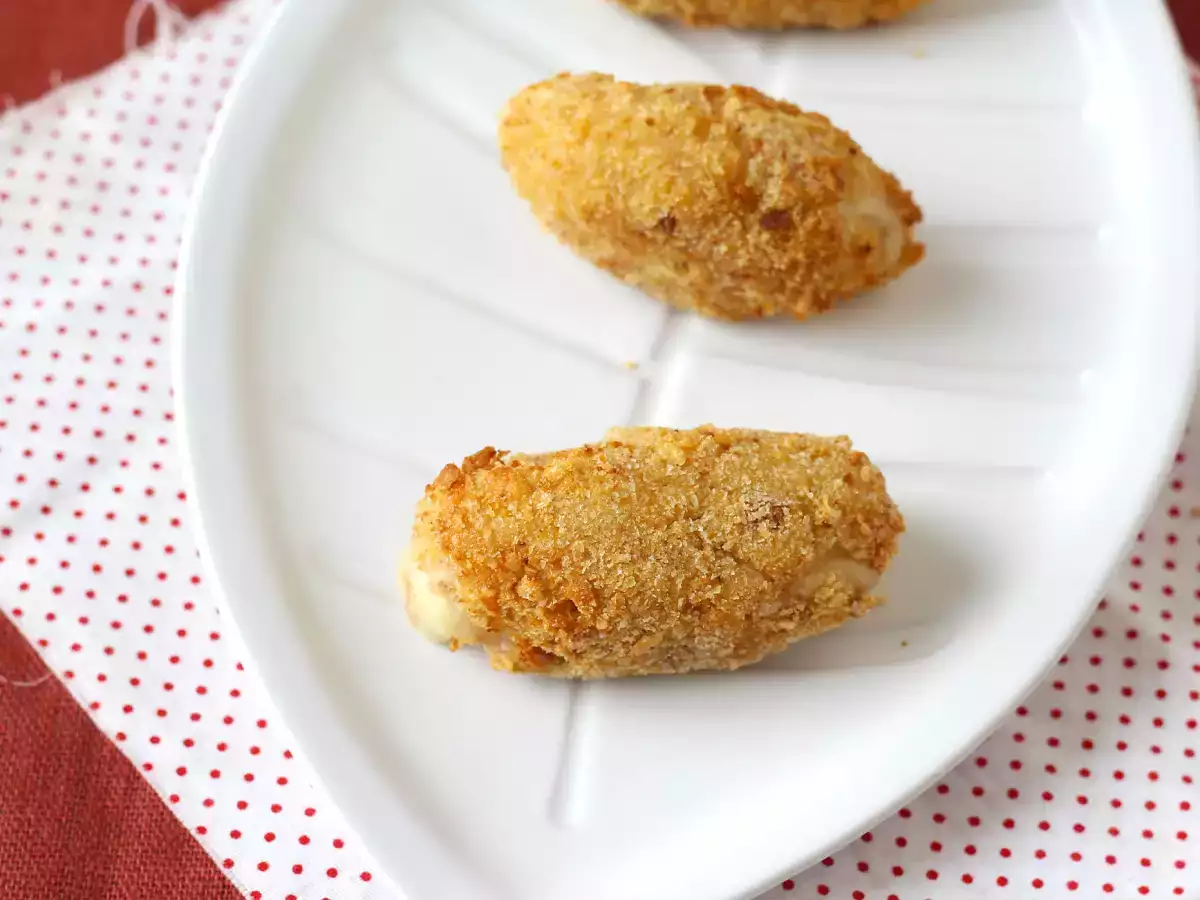 Šunkové krokety s Air Fryer: málo oleja, ale chrumkavé ako vždy! - foto 4