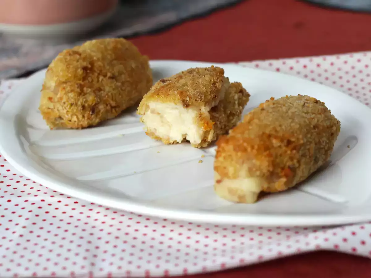 Šunkové krokety s Air Fryer: málo oleja, ale chrumkavé ako vždy! - foto 6