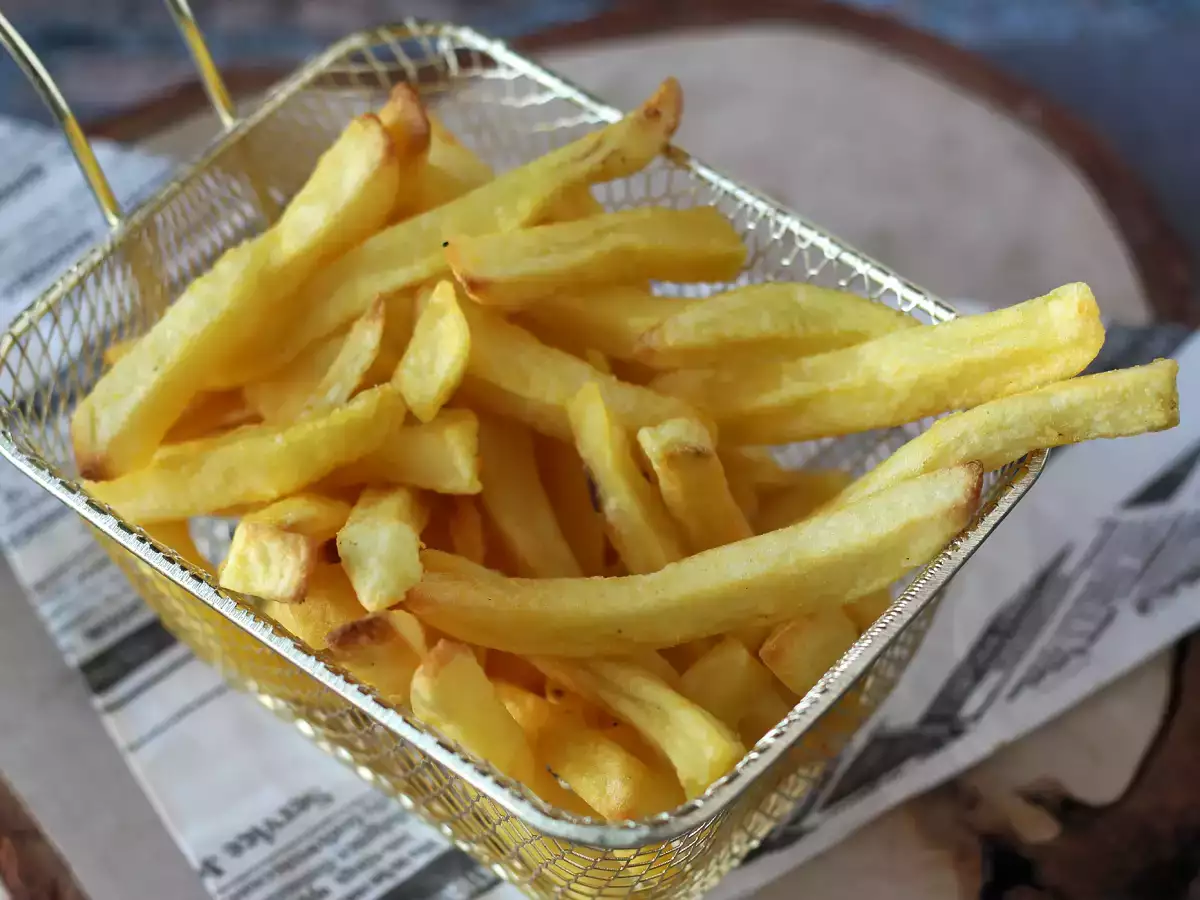 Super chrumkavé mrazené hranolky s fritézou Air Fryer! - foto 3