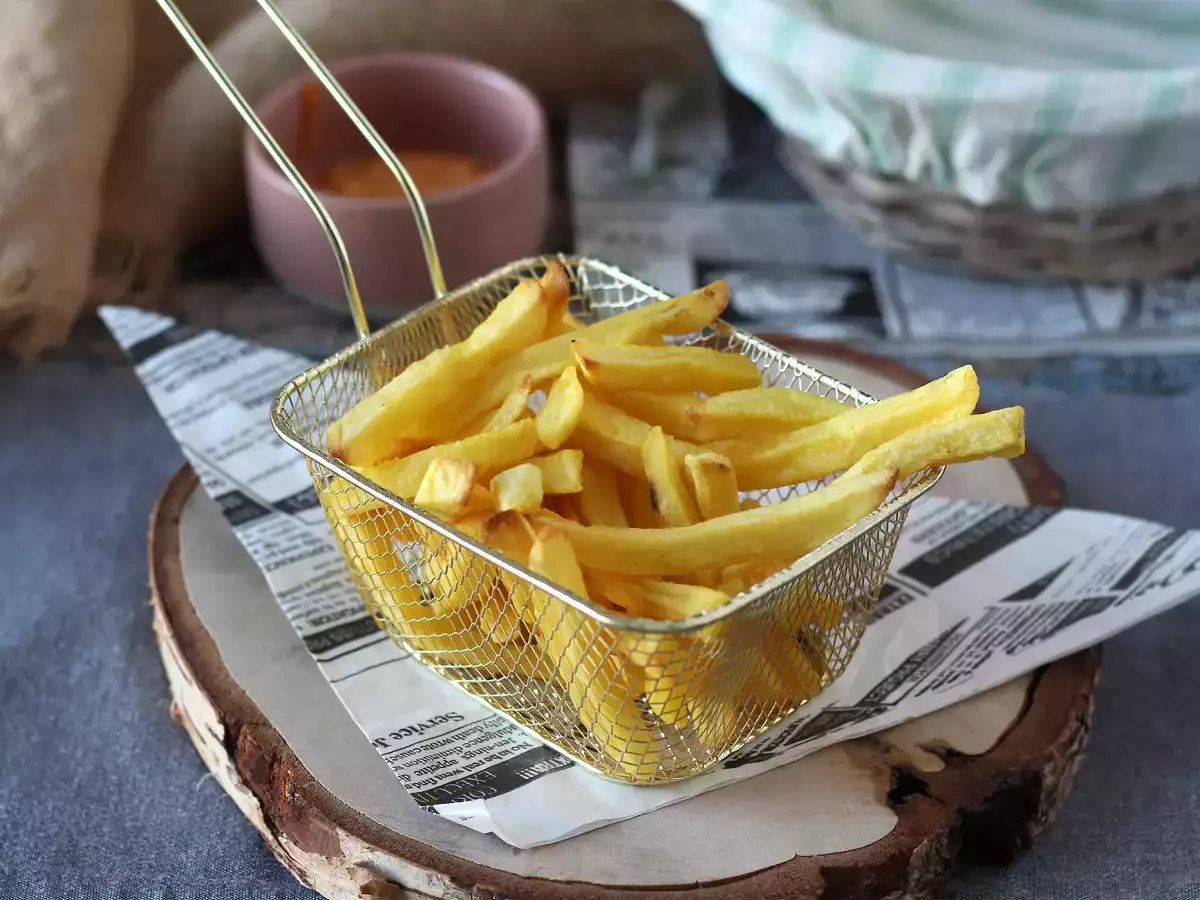 Super chrumkavé mrazené hranolky s fritézou Air Fryer! - foto 4