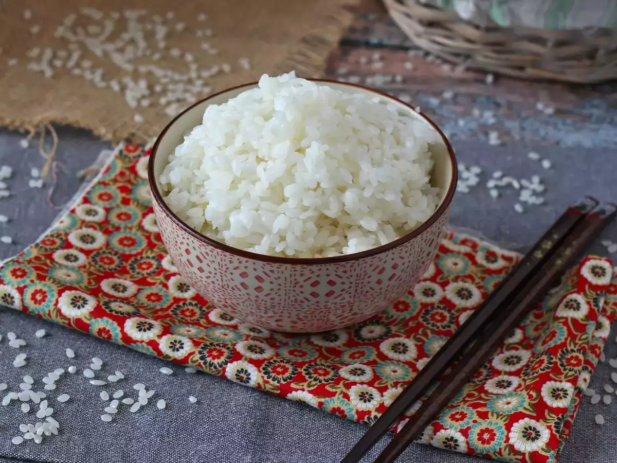 Super jednoduchá ryža na sushi v kuchynke Cookeo!
