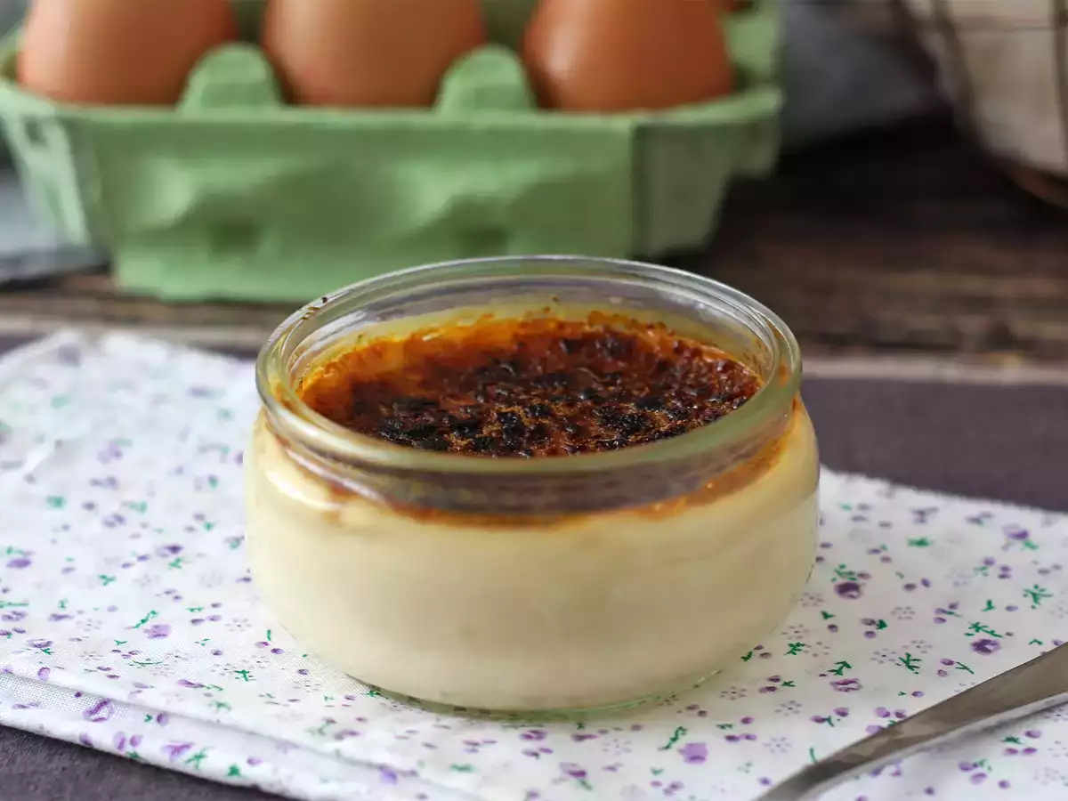 Super jednoduché crème brûlées s fritézou na vzduchu! - foto 3
