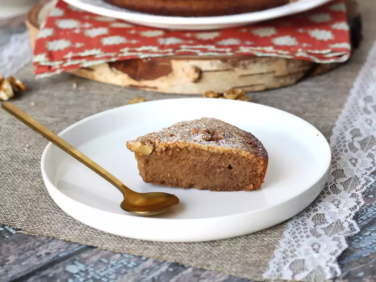 Super jednoduchý orechový koláč len zo 4 ingrediencií - foto 5